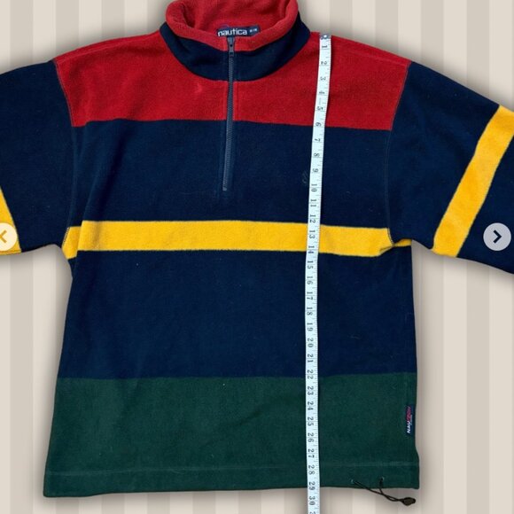 Vintage Nautica quarter zip fleece - Picture 3 of 5